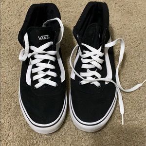 High Top Black Vans